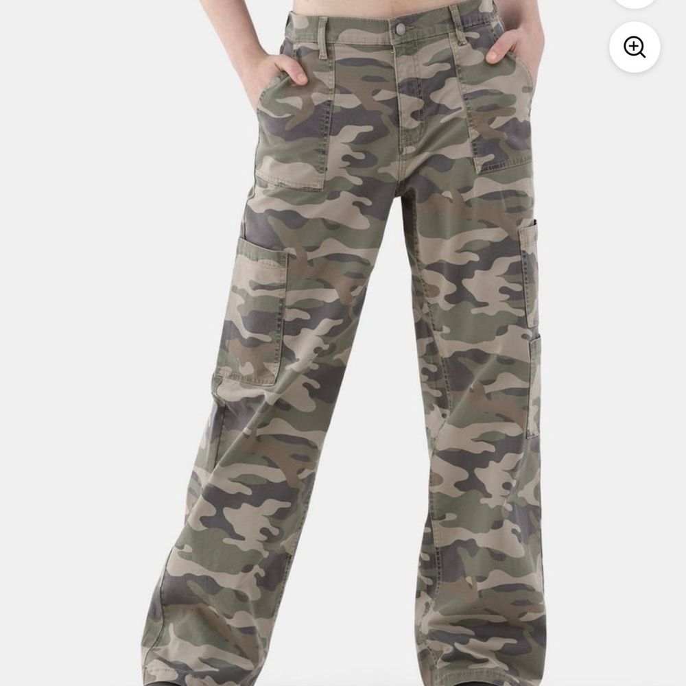 No Boundaries Camouflage Wide Leg Pants